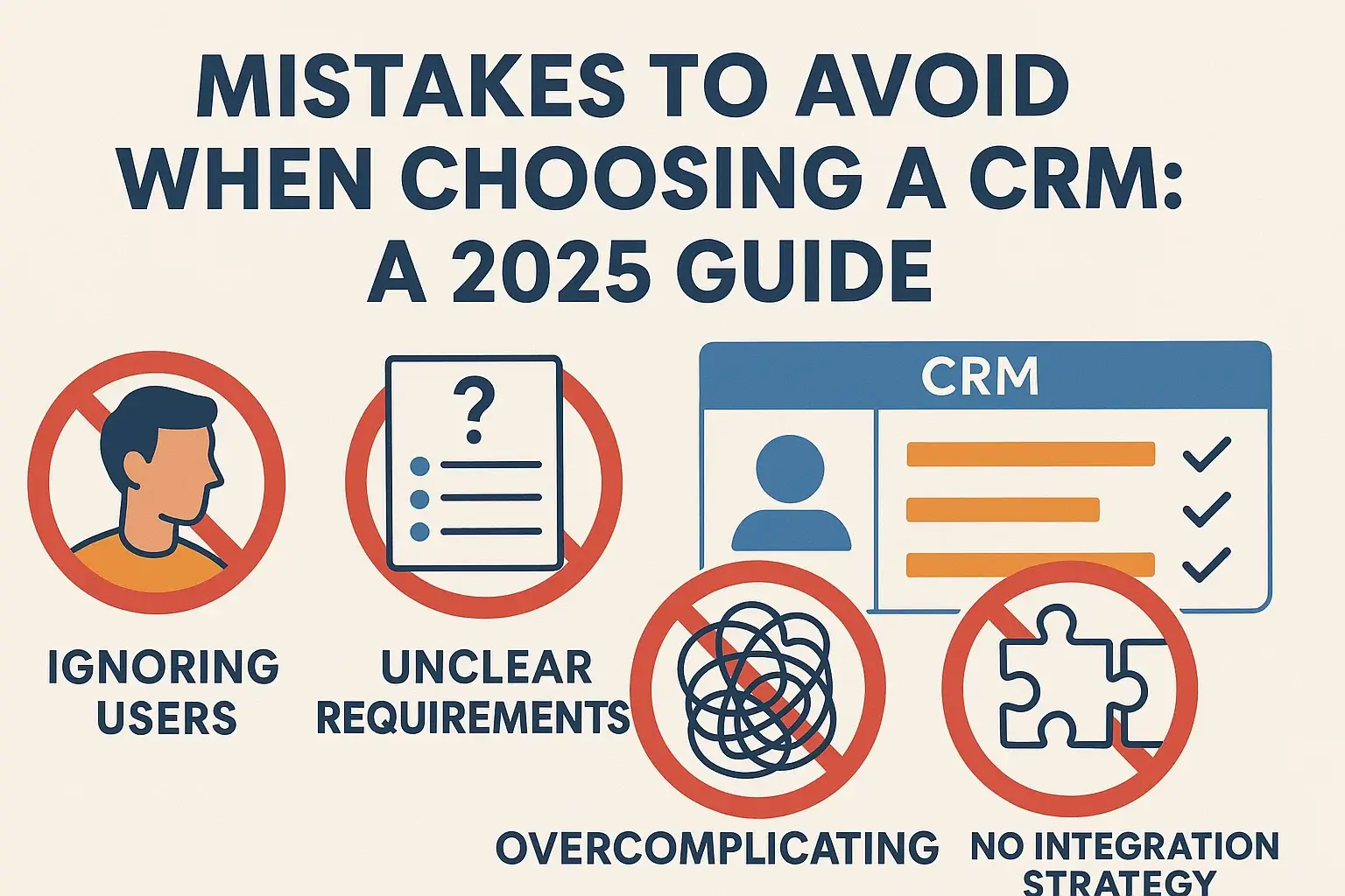 Mistakes to Avoid When Choosing a CRM: A 2025 Guide Thumbnail
